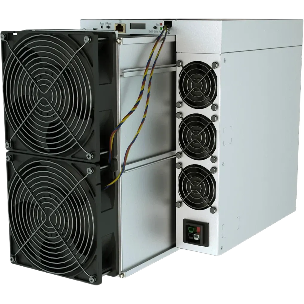 Bitmain Antminer AL1 Pro 16.6Th Blake3 mining rig with 4 fans and 3730W power consumption