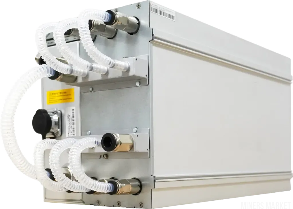 Bitmain Antminer S21+ Hyd 319Th ASIC Bitcoin miner with hydro-cooling and 4785W power consumption