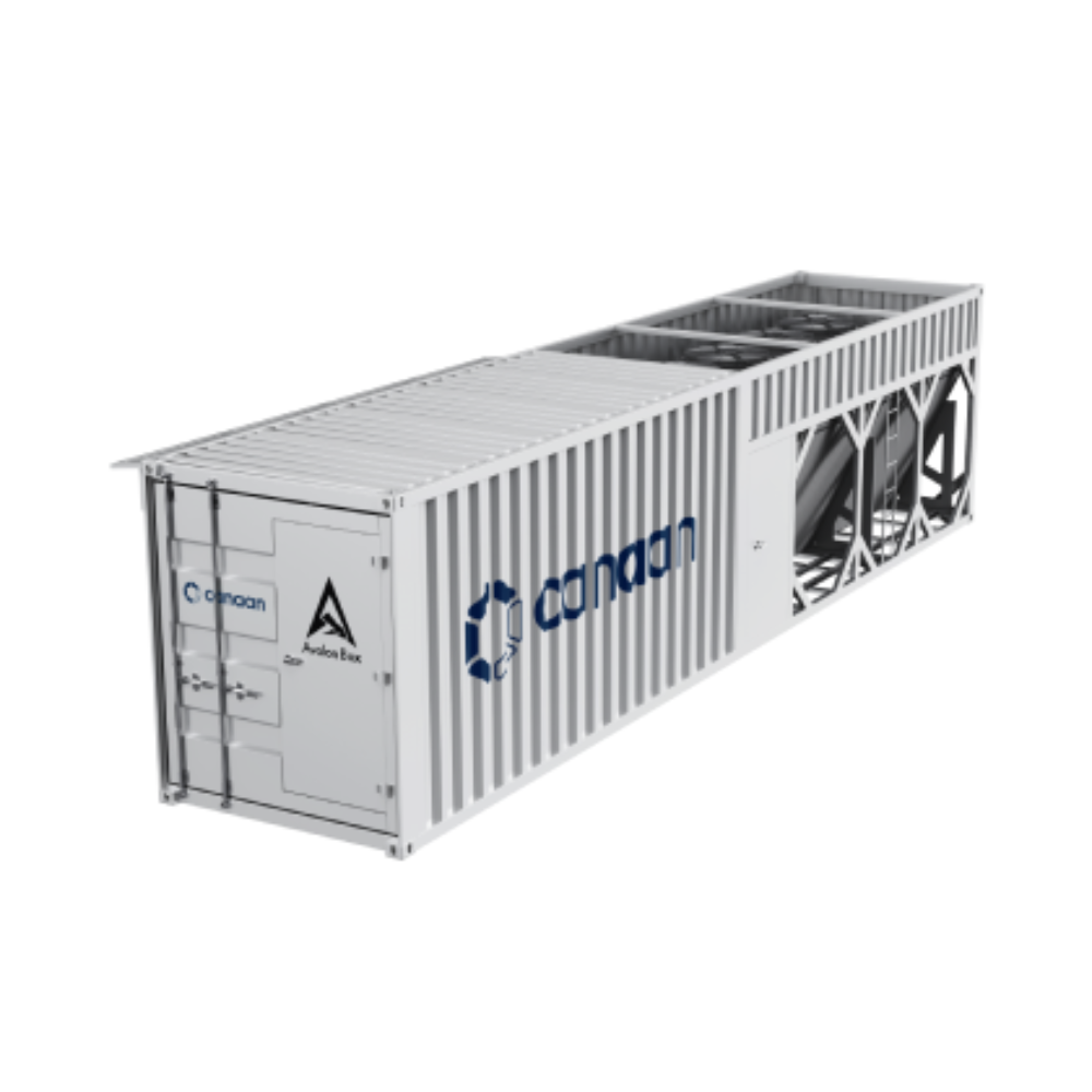 Avalon Hydro Cooling Mining Box container for 100 Avalon miners with hydro cooling system