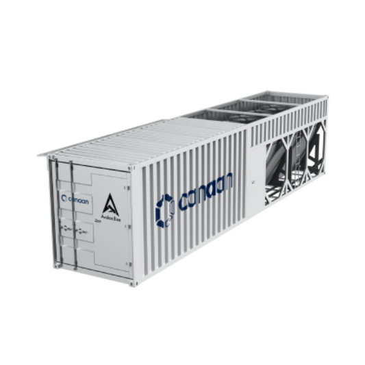 Avalon Hydro Cooling Mining Box container for 100 Avalon miners with hydro cooling system