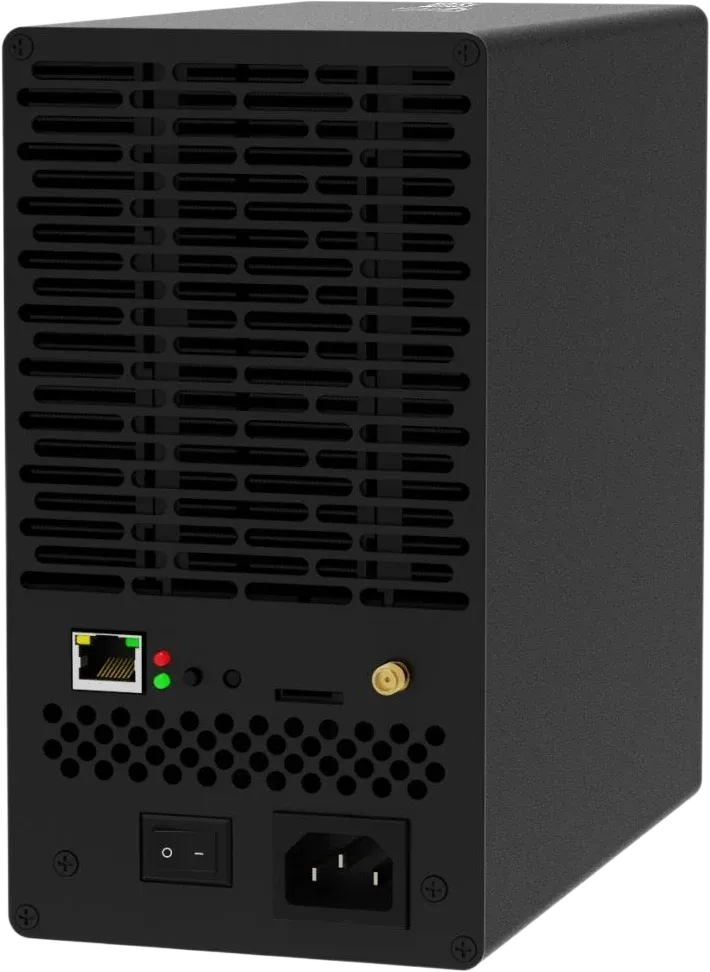 IceRiver ALEO AE2 ASIC miner for zkSNARK algorithm with 720Mh/s hashrate and 1300W power consumption