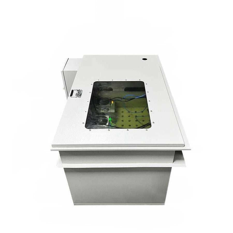 Apexto Immersion Tank cooling 6 Antminer S19 units with oil and water heat exchange system