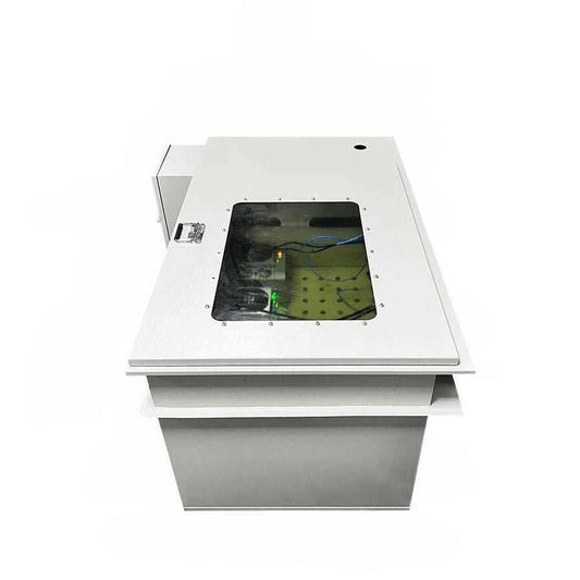 Apexto Immersion Tank cooling 6 Antminer S19 units with oil and water heat exchange system