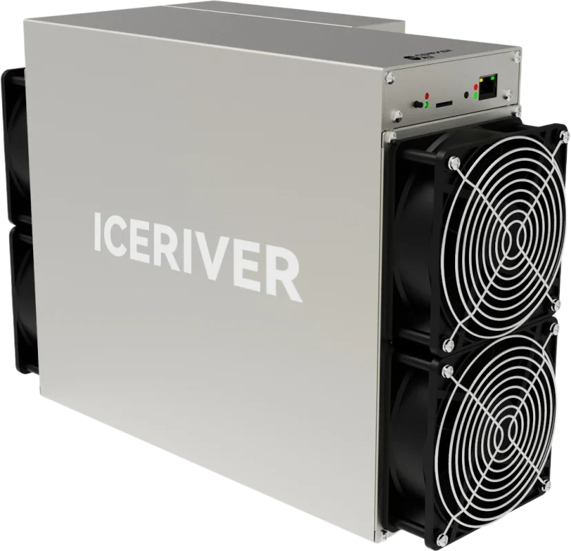 IceRiver ALEO AE3 ASIC miner for ALEO zkSNARK algorithm with 2Gh/s hashrate and 3400W power consumption