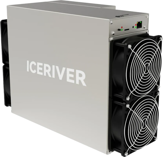 IceRiver ALEO AE3 ASIC miner for ALEO zkSNARK algorithm with 2Gh/s hashrate and 3400W power consumption