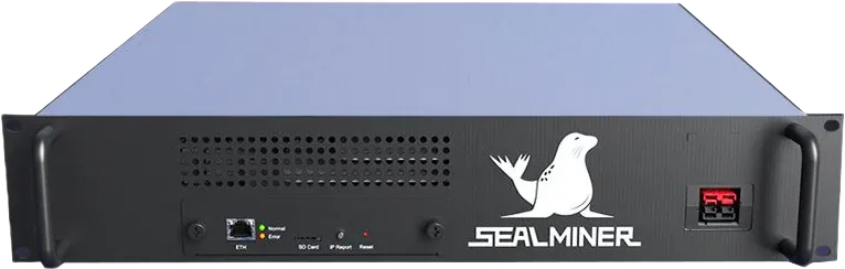 Bitdeer SealMiner A2 Hyd ASIC Bitcoin miner with 446Th/s hydro cooling, 7360W power, noise level 50db, released Dec 2024