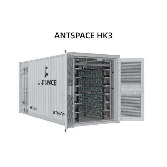 Bitmain ANTSPACE HK3 V6 large container bitcoin mining machine with cooling system