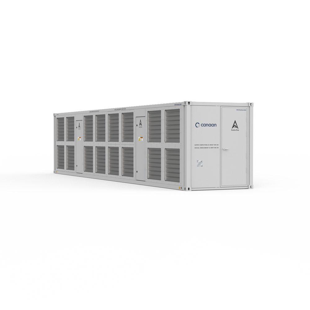 Canaan Avalon Air-cooling Mining Box-40ft-UL.-MINERS MARKET-MINERS MARKET