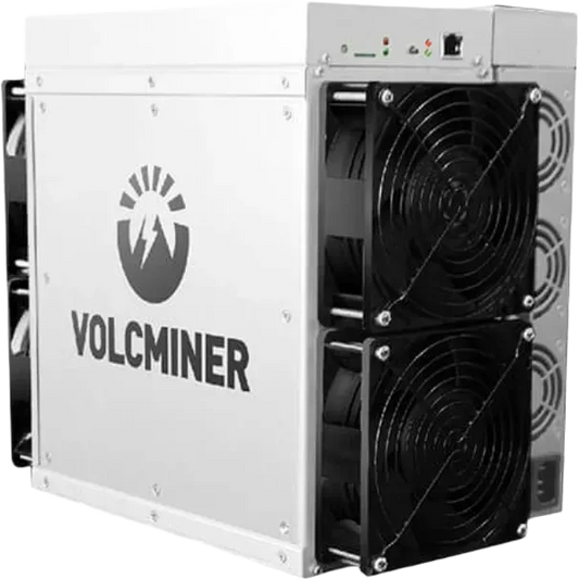 VolcMiner D1 ASIC miner for Dogecoin and Litecoin mining with 17Gh/s hashrate and 3900W power consumption