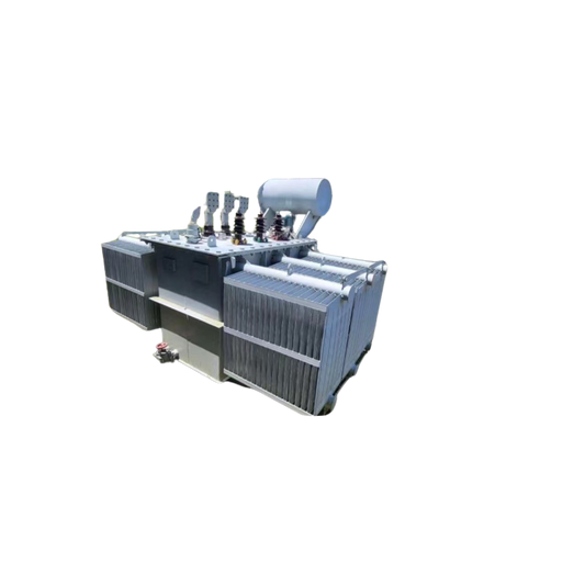Huapeng 3000 KVA three-phase pad mounted transformer with KNAN and FR3 oil cooling and 12,470V high voltage rating