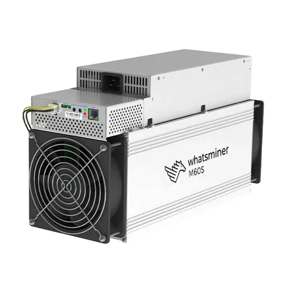 MicroBT WhatsMiner M60 172Th Bitcoin Miner SHA-256 3422W power consumption