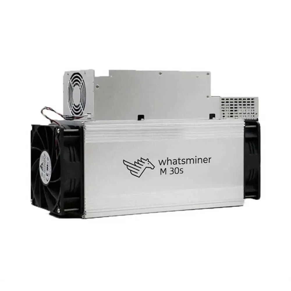 MicroBT Whatsminer M30S 86Th Bitcoin Miner SHA-256 cryptocurrency mining device with 3268W power consumption