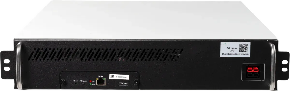 ElphaPex DG Hydro 1 ASIC miner for Scrypt algorithm mining DOGE and LTC with hydro cooling