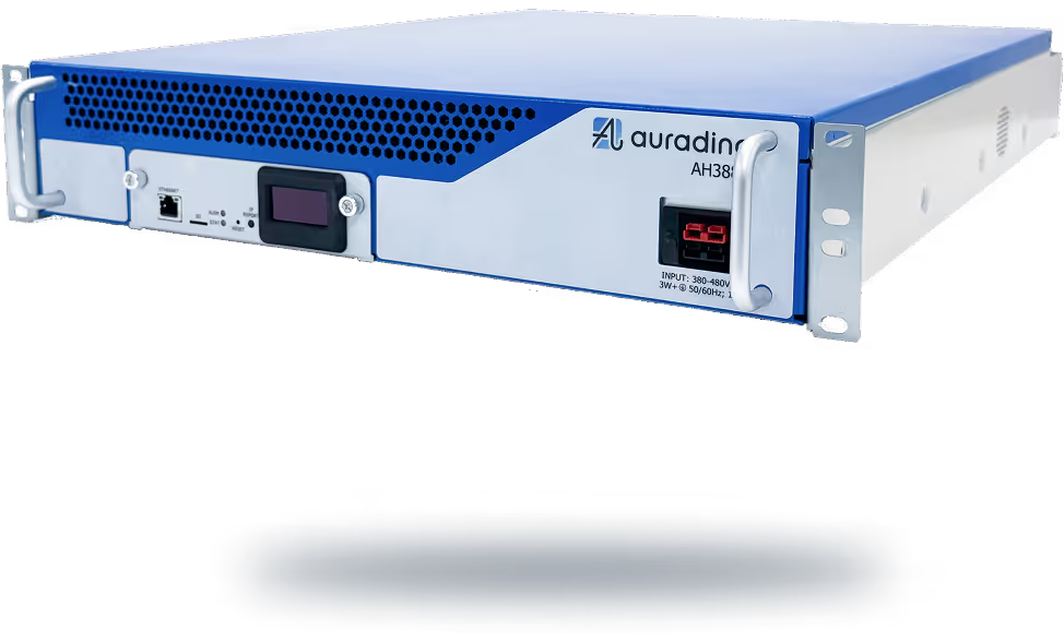 Auradine Teraflux AH3880 ASIC miner with 600Th/s hashrate and 10740W power consumption